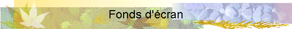 Fonds d'cran