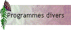 Programmes divers